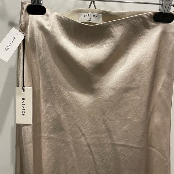 NWT* Babaton Aritzia Slip Midi Skirt - Picture 8 of 10